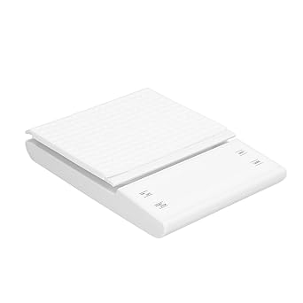 Mini Scale, Timing Function Accurate Weighing Electronic Scale for Coffee Shop for Kitchen for Home