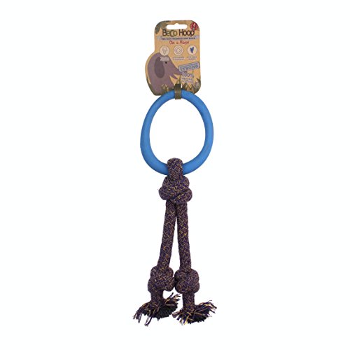 Beco Pets Beco - Aro con Cuerda, tamaño Grande, Color Rosa