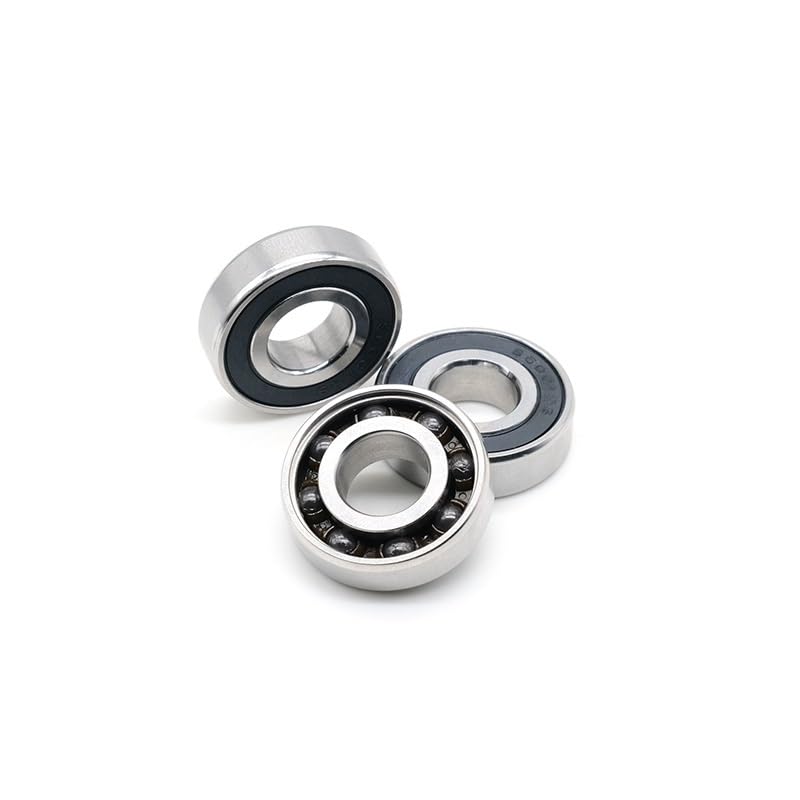 1Pcs S6001 2RS ABEC-9 Stainless Steel Hybrid Ceramic Bearing 12x28x8 mm Bicycle Bottom Brackets & Spares
