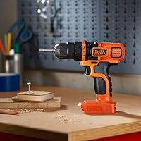 BLACK+DECKER 18V Akku-Bohrschrauber, 28Nm, ohne Akku, BDCDD18N-XJ – Ansicht 2