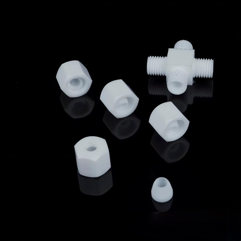 Conectores cruzados de 4 vías de PTFE D4mm para aire comprimido 2