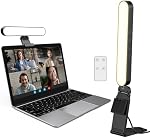 InnoGear Video Conference Light, On-Camera Video Lights for Monitor Desk LED Streaming Lighting with Remote and Touch Control Selfie Zoom Lighting for Computer Webcam Laptop Podcast, Recording