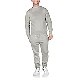 chándal de forro polar para hombre disponible en color negro, gris claro gris y oscuro en tamaños pequeño, mediano, grande & Xtra Large.