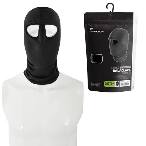 FEELTON Sous-casque Balaclava Eye Holes oculaire en coton