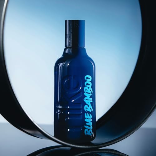 Image of Nike Blue Bamboo Man Eau de Toilette 100 ml - Fresh Woody Marine Fragrance for Men |Perfume for Men