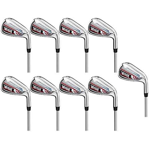 WENGH Golf Iron Set 9 pcs (4 5 6 7 8 9 PW GW SW)– High Performance Golf Irons for Men Right Handed Cover