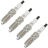 SCITOO Platinum Iridium Spark Plugs 90607 for Ford Escape 2009-2021, for Fusion, C-Max, Police Respo