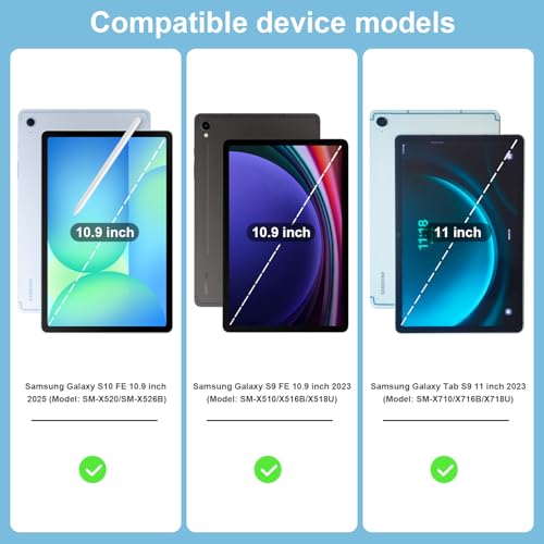 Case for Samsung Galaxy Tab S10 Lite / S10 FE / S9 FE 10.9-Inch by DJ&RPPQ - Used condition - Image 2