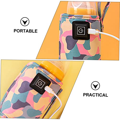 Healeved Aquecedor De Mamadeira Aquecedor De Café USB Aquecedor De Café Portátil Aquecedor De Mamade