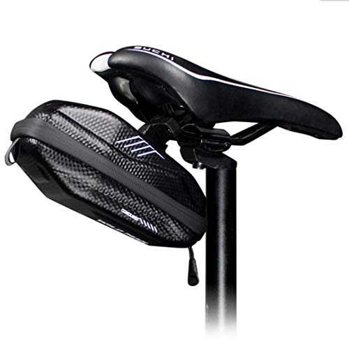 Aeroclam P2 Bike Saddle Bag - Waterproof Hard Shell Under Seat Storage For Road & Mountain Bikes Aerodynamic Road Bike - View #10