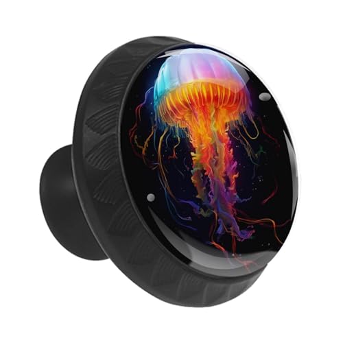 Boutons de tiroir en verre cristal Acaleph durables contre l'usure - 3
