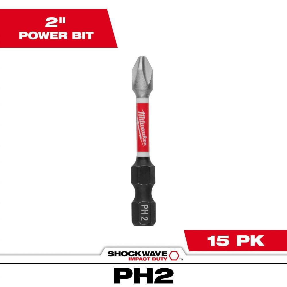 Milwaukee Shockwave Power Bit - 15 Piece Pack -3
