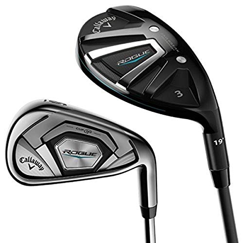 Callaway Golf 2018 Men's Rogue Combo Set, Set of 8 Clubs (4H, 5H, 6-PW, SW), Left Hand, Synergy, 60G Shaft, Regular Flex