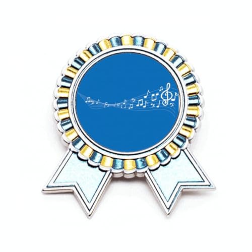 Broche bleu Art déco Terweavg en métal pour accessoiriser une robe de soirée lors d'un cocktail