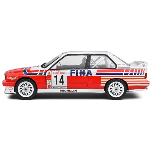 Modelo BMW E30 M3 1:18 Solido Blanco miniatura 7