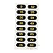 Vaveren Weight Stack Labels Weight Stickers Number Stickers Weight Tags for Body Building Resistance Trainers Gym Machine Attachments