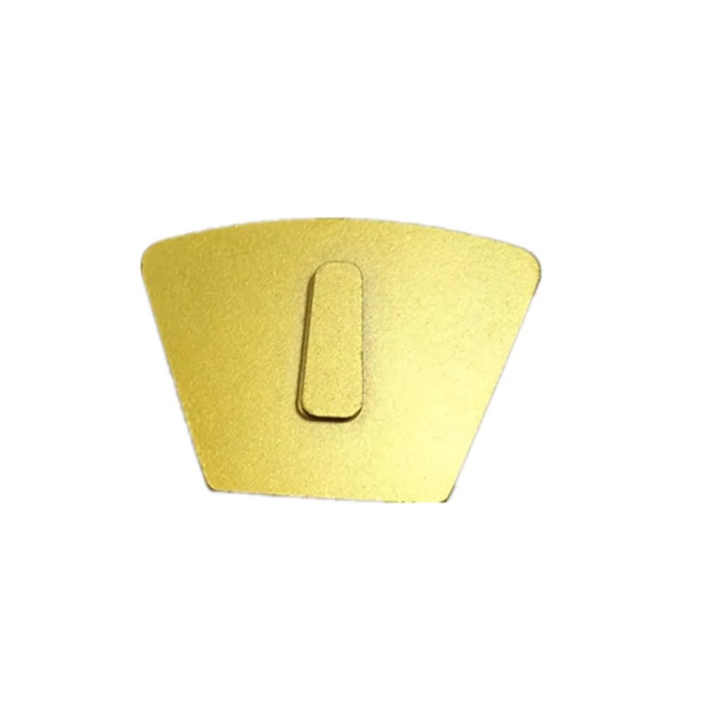 Grinding Disc for PCD03 Two Quarter Metal Grinding Disc for Epoxy Diamond Tools Premium Trapezoid Grinding Shoes with Round Segment (36# SCA-kin Blank PCD (12PCS))