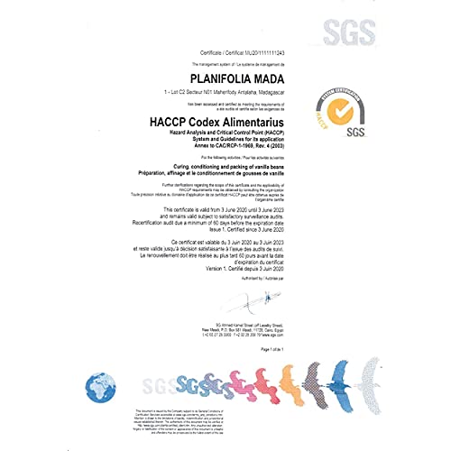 Foto von Bourbon Vanille aus Madagaskar, 10 ganze Vanilleschoten in hoher Qualität und größer als 16 cm, Gewicht circa 30 gr, Gourmetqualität, in praktischer Vakuumverpackung für längere Haltbarkeit