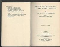 ROUGH SERMON NOTES ON THE SUNDAY GOSPELS B004S3W7H4 Book Cover