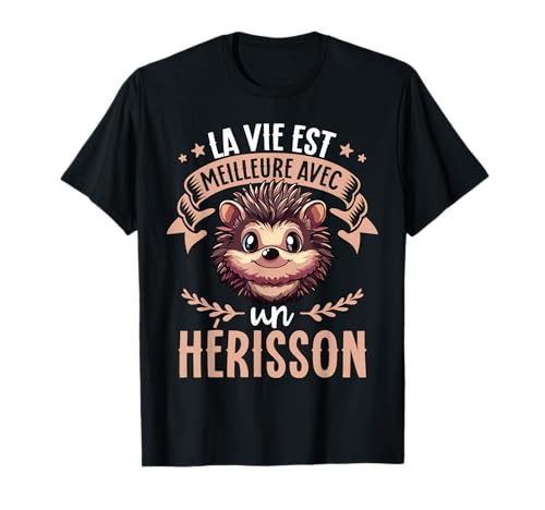 Je M'en Fous Je Suis Un Hérisson - Hérisson Mignon T-Shirt