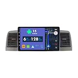 RoverOne Autoradio GPS für Toyota Corolla E130 E120 2000-2006 Carplay Android Auto Stereo Head Unit Bluetooth Sat Navigation (B Modell)