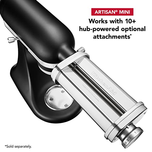 KitchenAid Artisan Mini 3.5 Quart Tilt-Head Stand Mixer - KSM3316X - Cast Iron Black by KitchenAid - Image 4