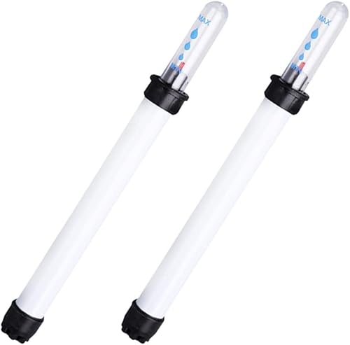 Operitacx 2 unidades de recordatorio de escasez de agua, indicadores de nivel de agua, medidor de humedad para plantas, hidrómetro, flotador,