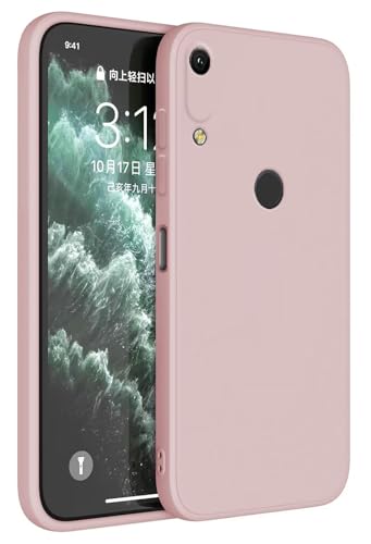 Topme Cover per HUAWEI Y6 2019 / Y6 Pro 2019 / HONOR 8A / Y6S 2019 (6.09' Inches) Custodia Case, Protezione Della Pelle Della Custodia in Silicone Tpu - Polvere di sabbia