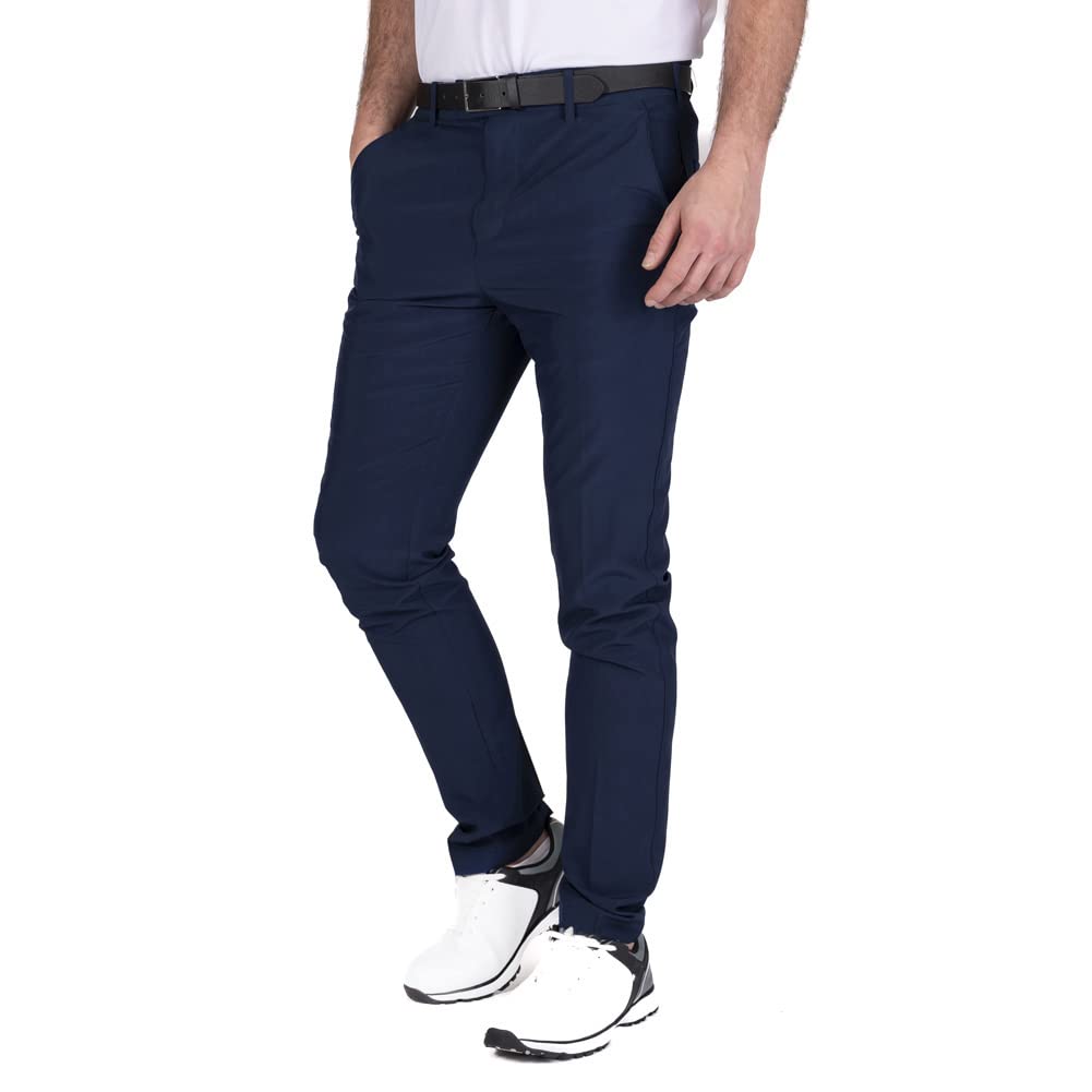 Island GREEN Essentials Trousers Men's Tour Tapered Stretch Breathable Dark Navy 36W/31L