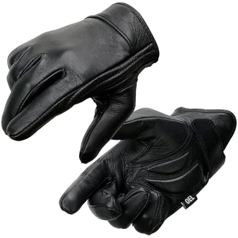 Milwaukee Leather MG7510 Men's Motorcycle Gloves Cover