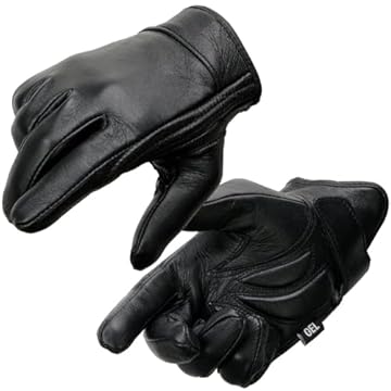 motorcycle leather gloves for men