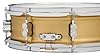 Pacific Drums Concept Series Metal Snare, 14" x 5", 1.2mm Natural Satin Brushed Brass | With a thinner, double-beaded brass shell for fat attack and a brushed exterior for a satin look #4