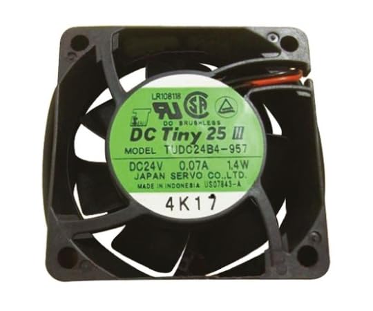 Amazon.co.jp: 日本電産サーボ 軸流ファン 電源電圧：24 V dc DC