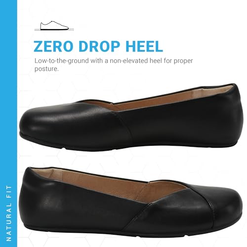 Xero Shoes Women's Phoenix Leather Barefoot Ballet Flat3