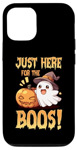 Custodia per iPhone 13 Pro Solo qui per divertirsi ad Halloween con la simpatica zucca fantasma di Boos