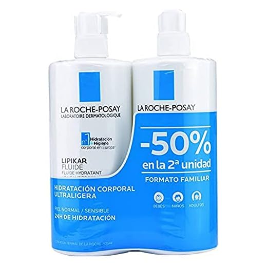 Roche lipikar fluido 750ml+ 750ml