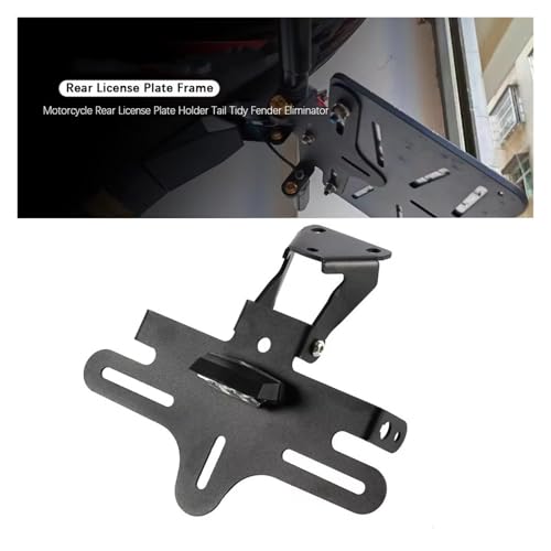 Support plaque d'immatriculation ZONTES ZT703RR queue bien rangée - 2