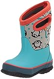 Bogs Classic Rain Boot, Penguins Print-Blue, 13 US Unisex Little Kid