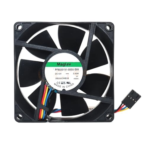 Ventilateur de refroidissement serveur 80mm DC 12V 3.42W 8020 PF80201V1-000U-S99