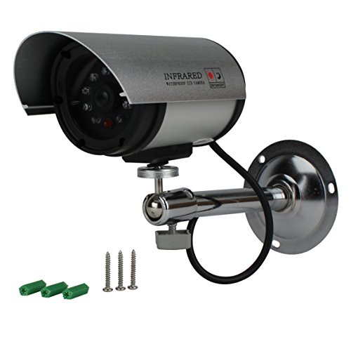 uniTEC-47059-Dummy-Camera-Aluminium uniTEC 47059 Dummy Camera Aluminium - Image 1