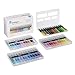 KINGART GEL STICK Set, Artist Pigment Crayons, 48 Unique Colors, Water Soluble, Creamy, and Odorless, Use on Paper, Wood, Canvas and more