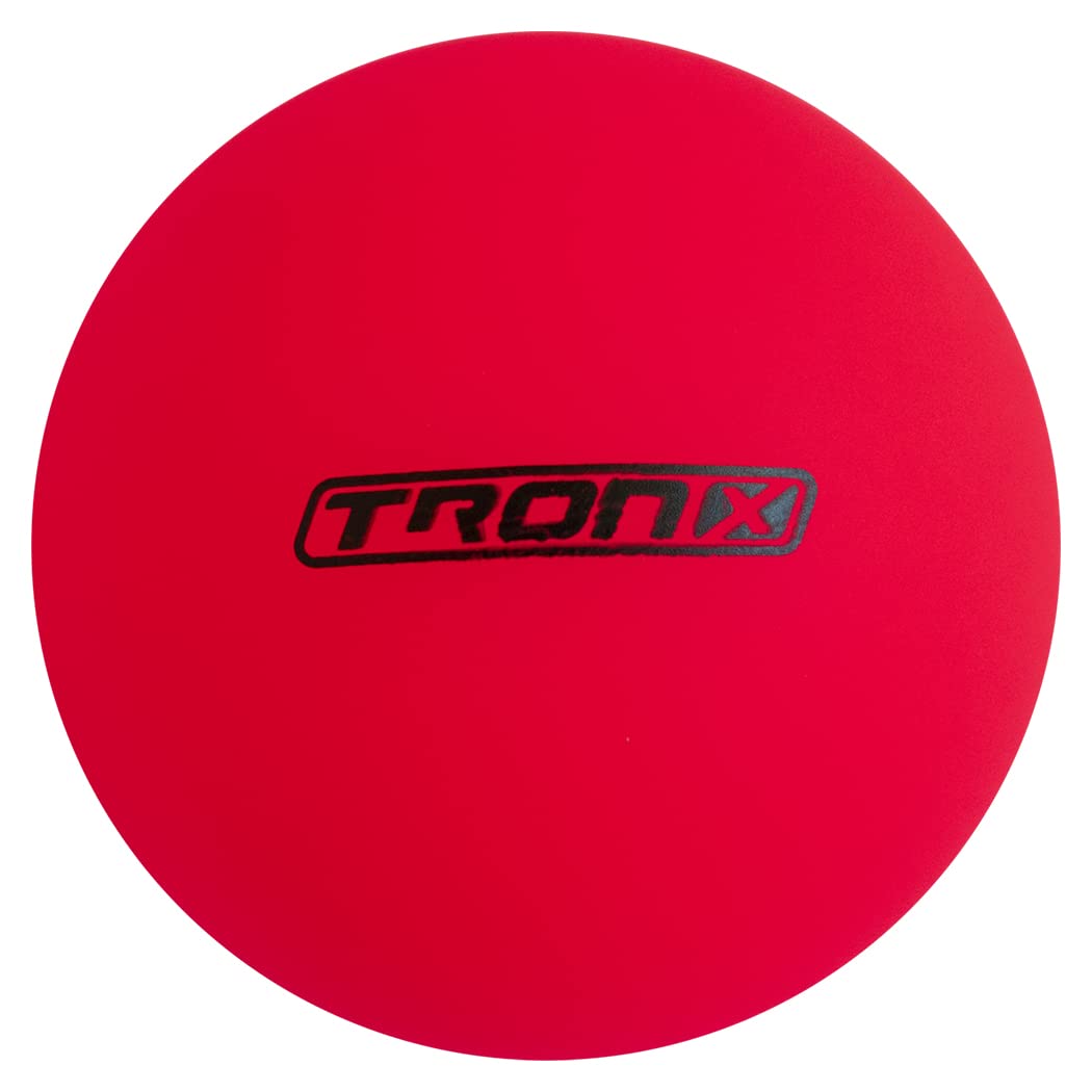TronX Lot de 12 balles de hockey de rue - Sans rebond - Rose - Pour temps froid - Pour l'extérieur - Officiel
