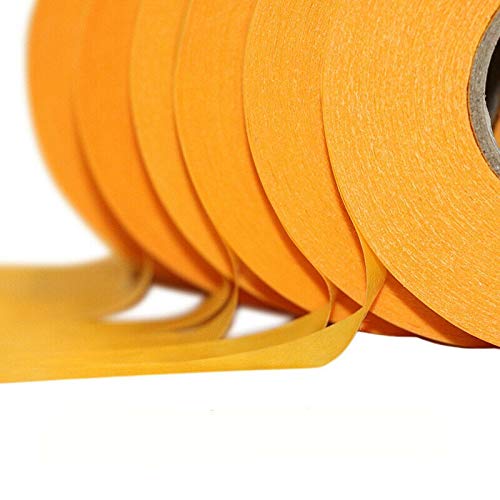 Senris Abdeckband, 2 Rollen – Klebeband, Gelb für professionelle und Heimwerker, Dekoration, Basteln, Haushaltsgeräte, Körpersprays und mehr, gelb