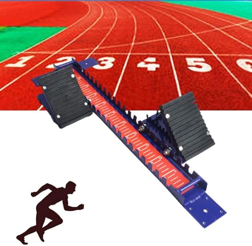Bloki startowe lekkoatletyki z wysokimi stopniami na zawody szkolne, drużyny sportowe