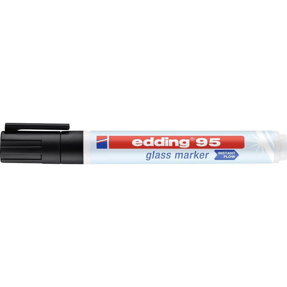 Edding e-95 4-95001 Black Glass Marker 1.5 mm, 3 mm 1 pc(s)/emb.