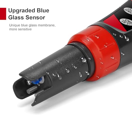 image for UIUZMAR pH Meter for Water Hydroponics Supplies - pH Up and Down Teste