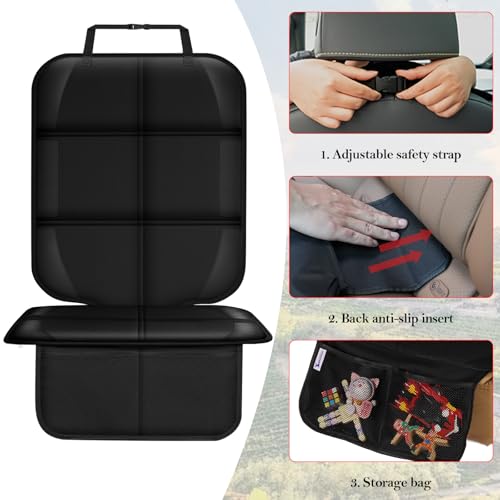 image for Meolsaek Car Seat Protector for Child Car Seat, Durable 600D Fabric Wa