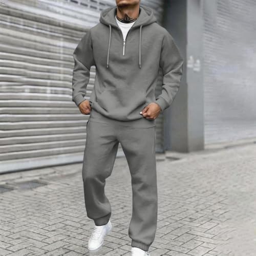 Men Sweatsuits Sets 2 Piece Sets Oversized Lighweight Running Jogging Suits - image 2