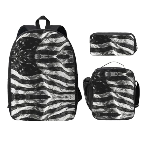 Sac à dos léger style USA avec pochette repas à offrir pour la rentrée