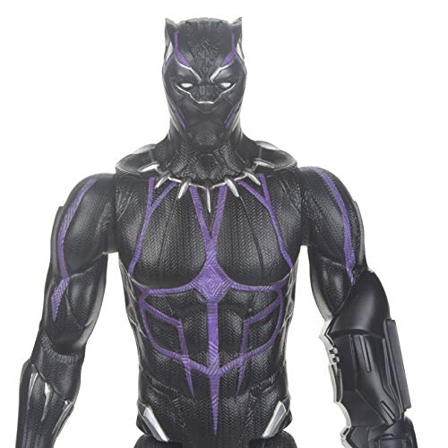 Boneco Titan Pantera Negra Avengers Preto
